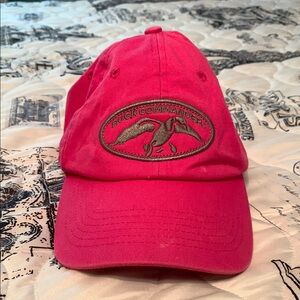 Duck Commander Hot Pink Baseball Cap with Embroidered Front